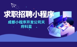 成都开发求职招聘类型小程序开发公司